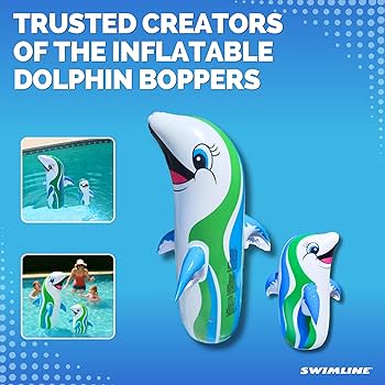 Amazon.com: SWIMLINE Inflatable Bop Bag Pool Float – Fun